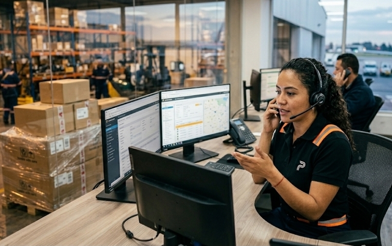 Agente de Call Center para Logística