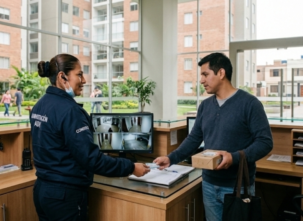Conserje de Portería y Control de Vigilancia
